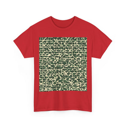 boostlete-iron-intent-pattern-plate-number-isometric-0099 — Unisex Heavy Cotton Tee (Gildan 5000)