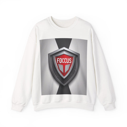 boostlete-mile-by-mile-icon-shield-soft-paper-0114 — Unisex Heavy Blend Crewneck Sweatshirt (Gildan)