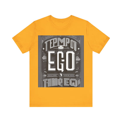 boostlete-mile-by-mile-type-tempo-over-ego-banner-modern-0093 — Unisex Jersey Short Sleeve (B+C 3001)