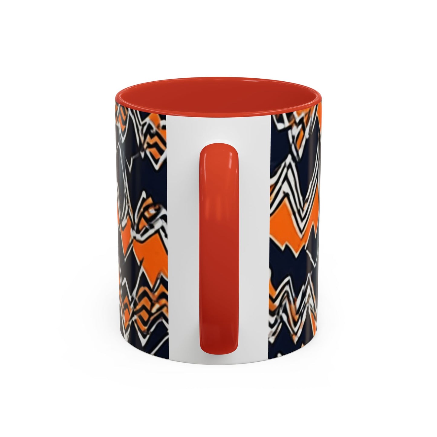 boostlete-headspace-pattern-ekg-industrial-0559 — Accent Mug 11/15oz