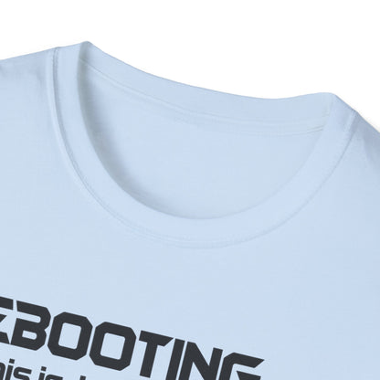 Rebooting Self-Improvement Loading Graphic T-Shirt