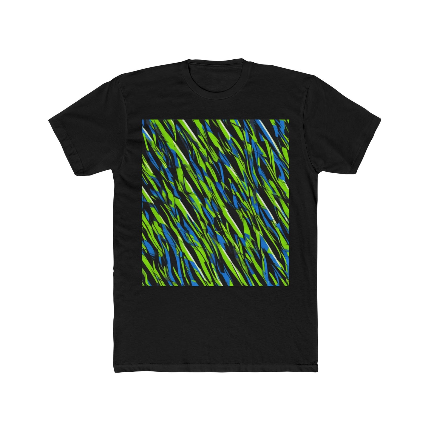 boostlete-iron-intent-pattern-sprint-vector-0219 — Unisex Cotton Crew Tee (NL 3600)