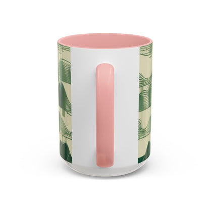 boostlete-mile-by-mile-pattern-audio-blueprint-0971 — Accent Mug 11/15oz