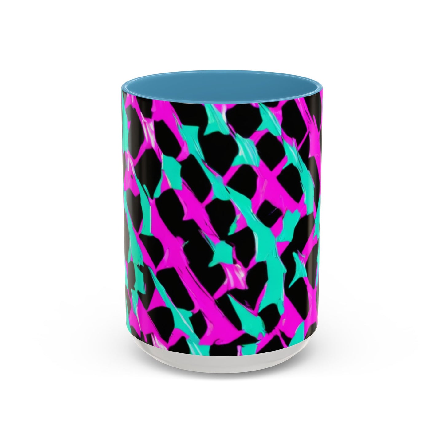 boostlete-rise-grind-pattern-sprint-badge-0011 — Accent Mug 11oz/15oz