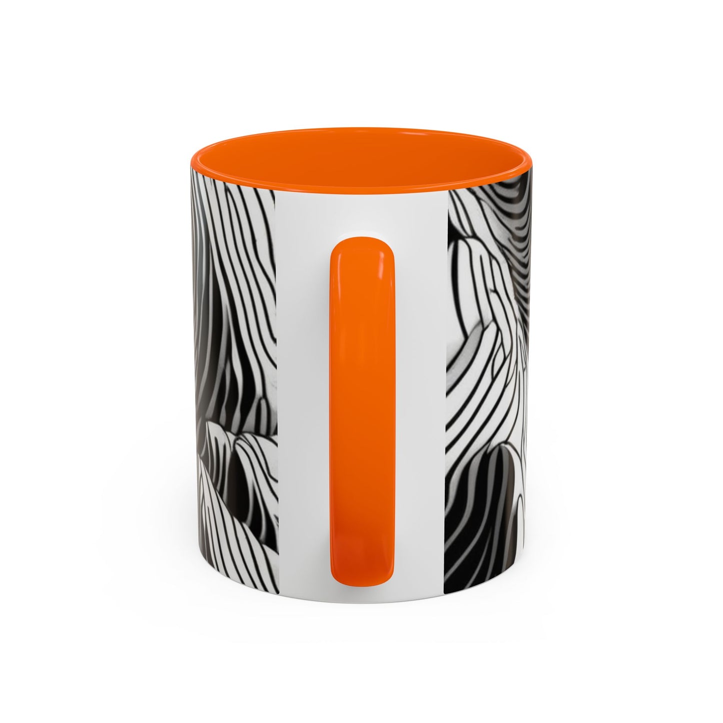 boostlete-field-day-pattern-topographic-isometric-0211 — Accent Mug 11oz/15oz