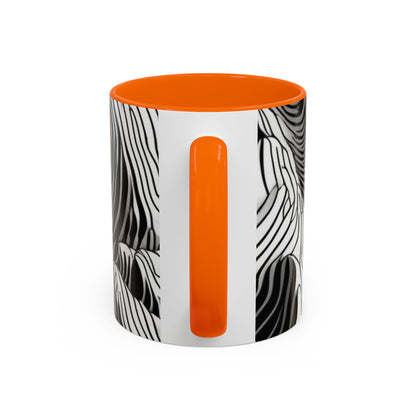 boostlete-field-day-pattern-topographic-isometric-0211 — Accent Mug 11oz/15oz