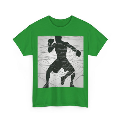boostlete-mile-by-mile-scene-boxer-motion-geometric-0028 — Unisex Heavy Cotton Tee (Gildan 5000)