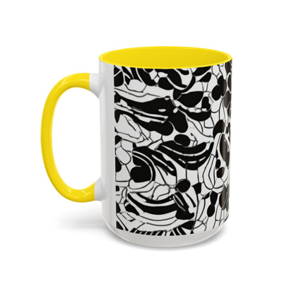 boostlete-rise-grind-pattern-dotted-line-art-0483 — Accent Mug 11/15oz