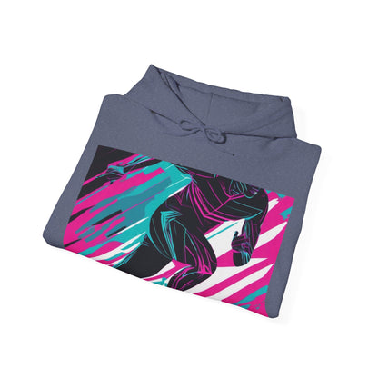boostlete-mile-by-mile-scene-sprinter-motion-modern-0828 — Unisex Heavy Blend Hoodie (G18500)