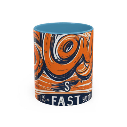 boostlete-rise-grind-type-slow-is-smooth-smooth-is-fast-outline-over-solid-engraved-0025 — Accent Mug 11oz/15oz