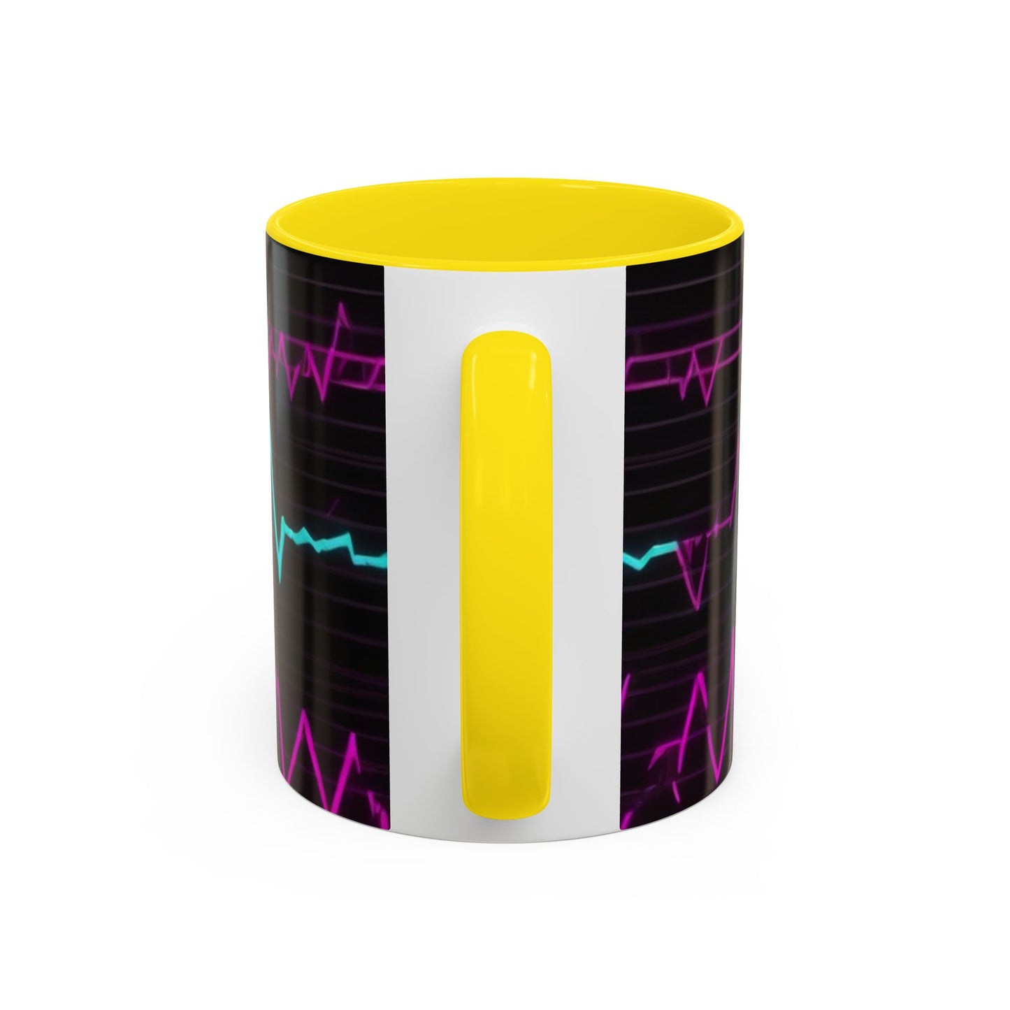 boostlete-boost-mode-pattern-ekg-modern-0111 — Accent Mug 11oz/15oz