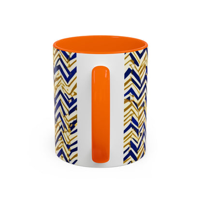 boostlete-boost-mode-pattern-ekg-line-art-0091 — Accent Mug 11oz/15oz