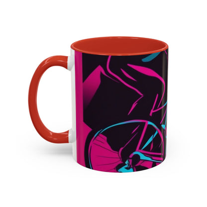 boostlete-rise-grind-scene-cyclist-outline-vector-0868 — Accent Mug 11/15oz