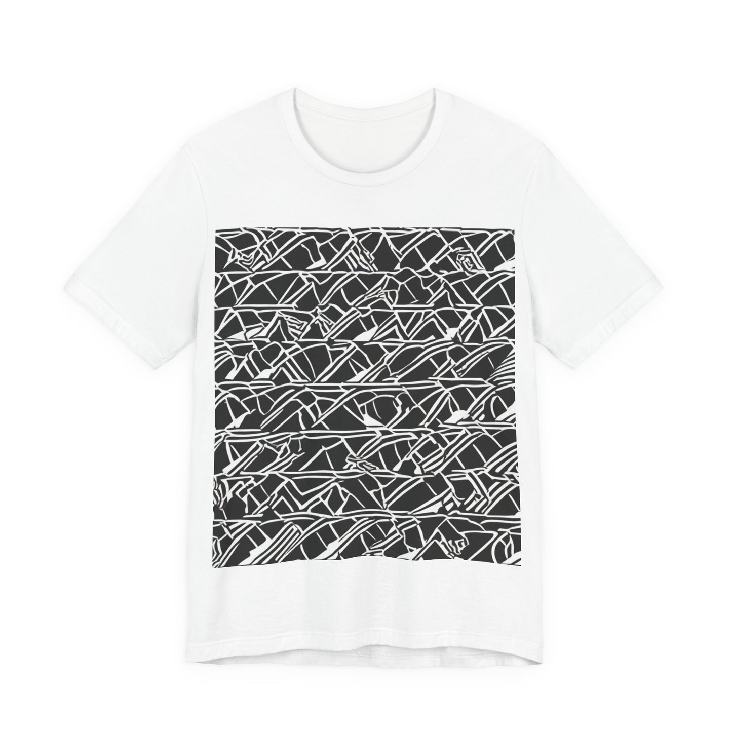 boostlete-boost-mode-pattern-stair-steps-athletic-0311 — Unisex Jersey Short Sleeve (B+C 3001)