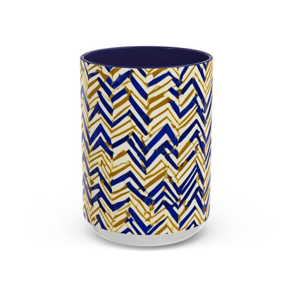 boostlete-boost-mode-pattern-ekg-line-art-0091 — Accent Mug 11oz/15oz