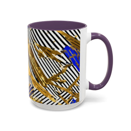 boostlete-boost-mode-pattern-diagonal-monoline-0015 — Accent Mug 11oz/15oz