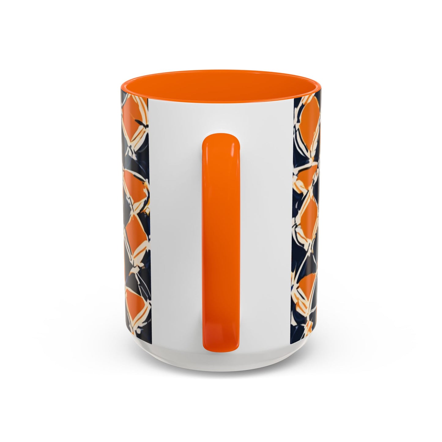 boostlete-headspace-pattern-plate-number-badge-0387 — Accent Mug 11/15oz