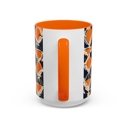 boostlete-headspace-pattern-plate-number-badge-0387 — Accent Mug 11/15oz