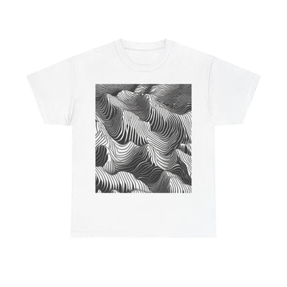 boostlete-field-day-pattern-topographic-isometric-0211 — Unisex Heavy Cotton Tee (Gildan 5000)