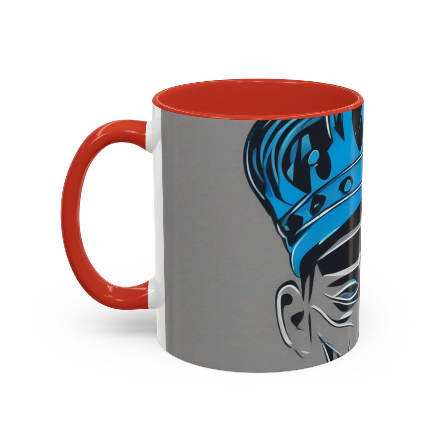 boostlete-am-crew-icon-crown-grainy-monoline-0022 — Accent Mug 11oz/15oz