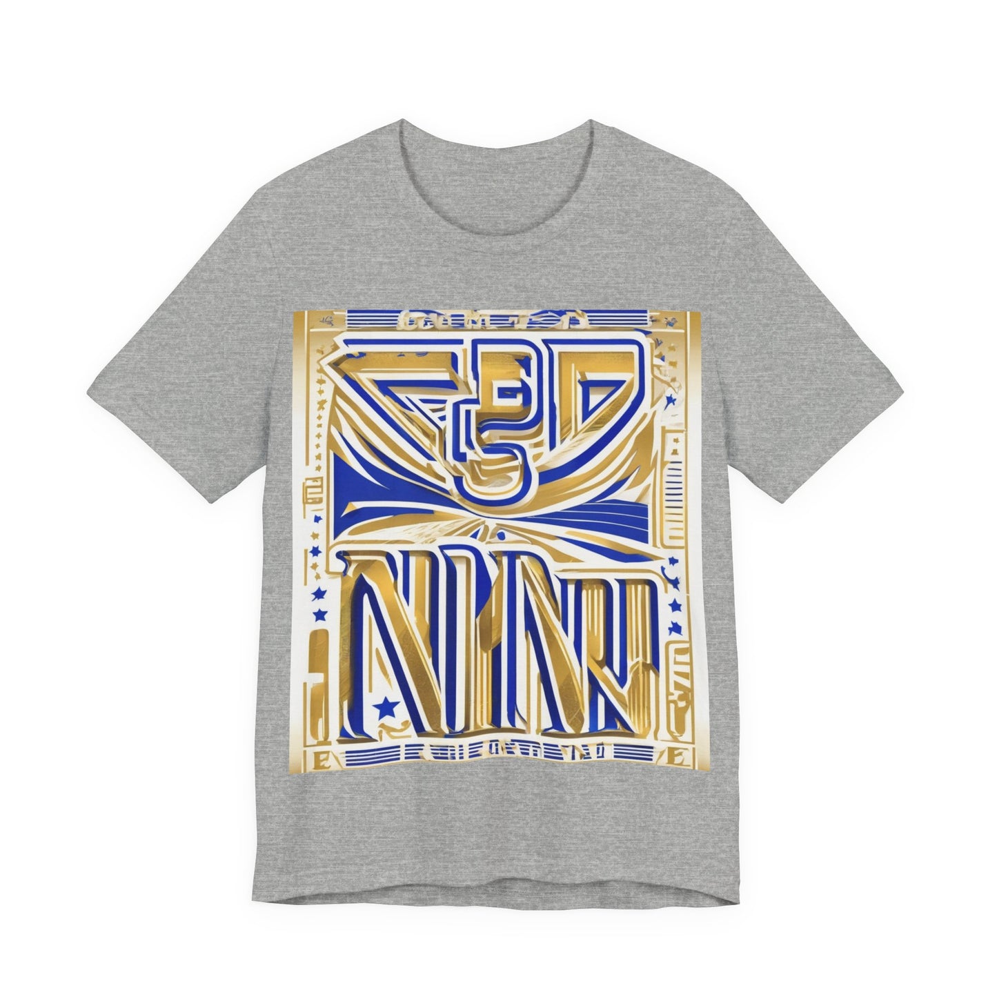 boostlete-boost-mode-type-earned-not-given-outline-over-solid-line-art-0005 — Unisex Jersey Short Sleeve (B+C 3001)