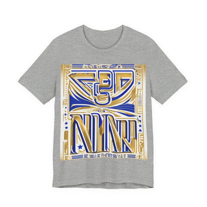 boostlete-boost-mode-type-earned-not-given-outline-over-solid-line-art-0005 — Unisex Jersey Short Sleeve (B+C 3001)