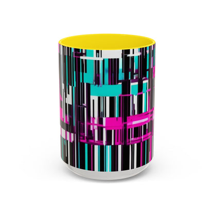 boostlete-am-crew-pattern-barcode-bold-0023 — Accent Mug 11oz/15oz