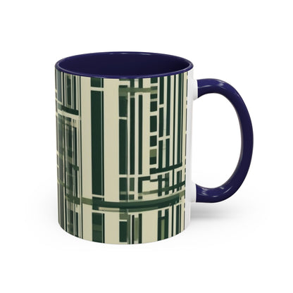 boostlete-quiet-power-pattern-barcode-blueprint-0167 — Accent Mug 11/15oz