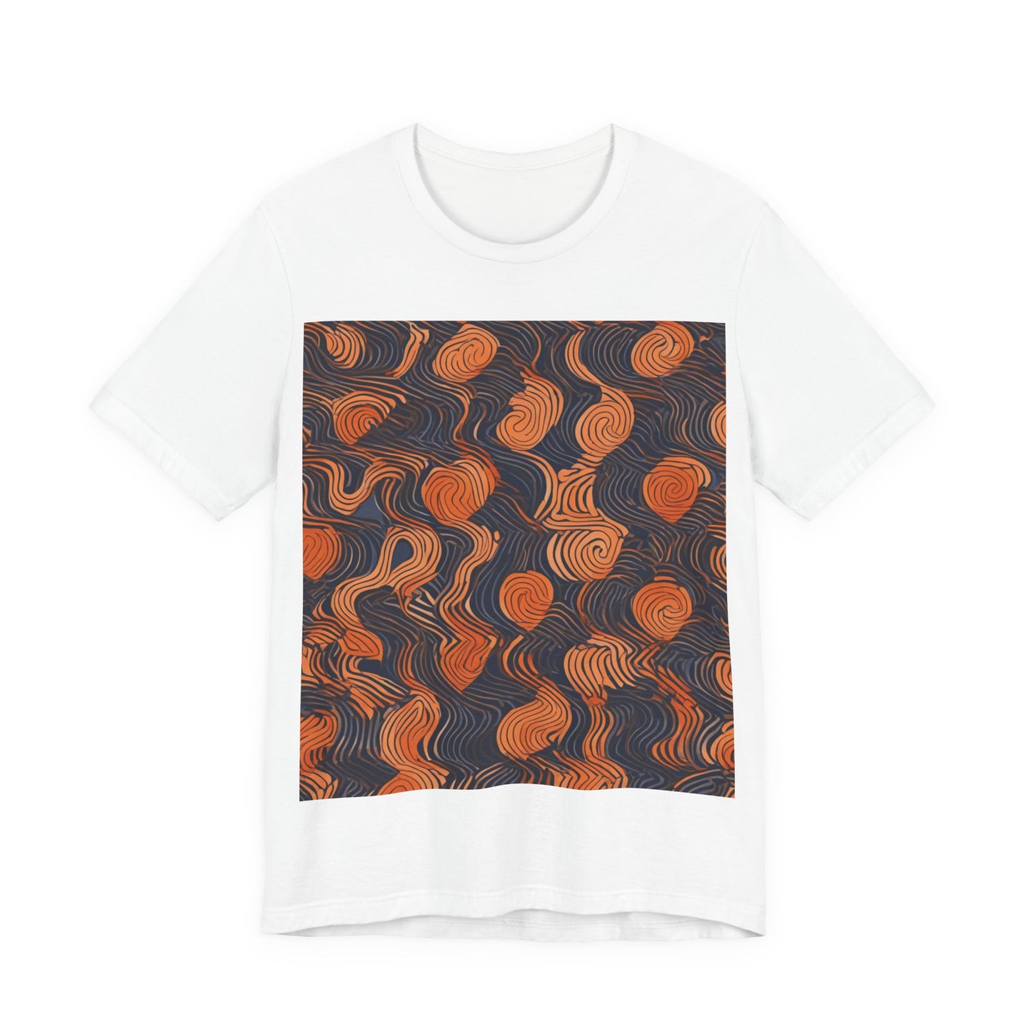 boostlete-iron-intent-pattern-topographic-engraved-0019 — Unisex Jersey Short Sleeve (B+C 3001)