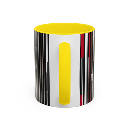 boostlete-am-crew-pattern-barcode-athletic-0911 — Accent Mug 11/15oz