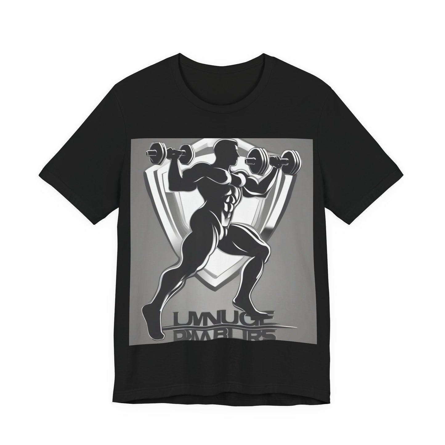 boostlete-mile-by-mile-scene-lunge-3d-athletic-0020 — Unisex Jersey Short Sleeve (B+C 3001)