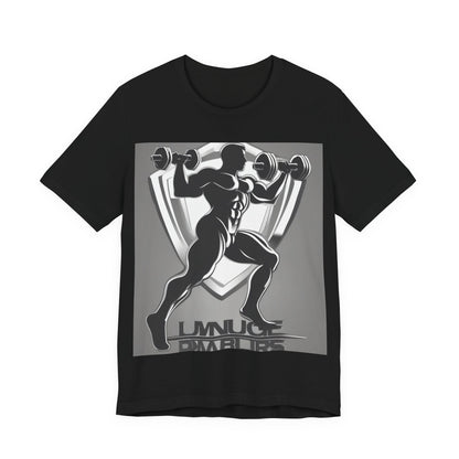 boostlete-mile-by-mile-scene-lunge-3d-athletic-0020 — Unisex Jersey Short Sleeve (B+C 3001)