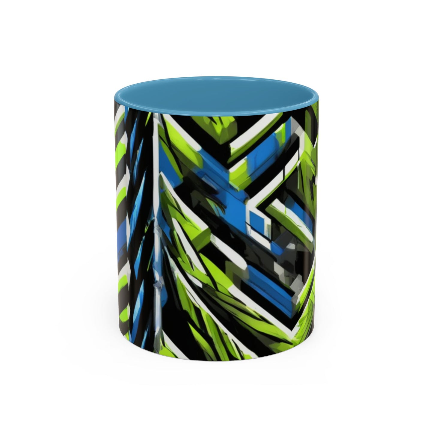boostlete-rise-grind-pattern-chevron-isometric-0195 — Accent Mug 11oz/15oz
