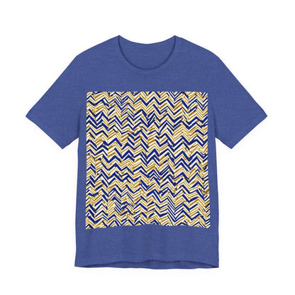boostlete-boost-mode-pattern-ekg-line-art-0091 — Unisex Jersey Short Sleeve (B+C 3001)