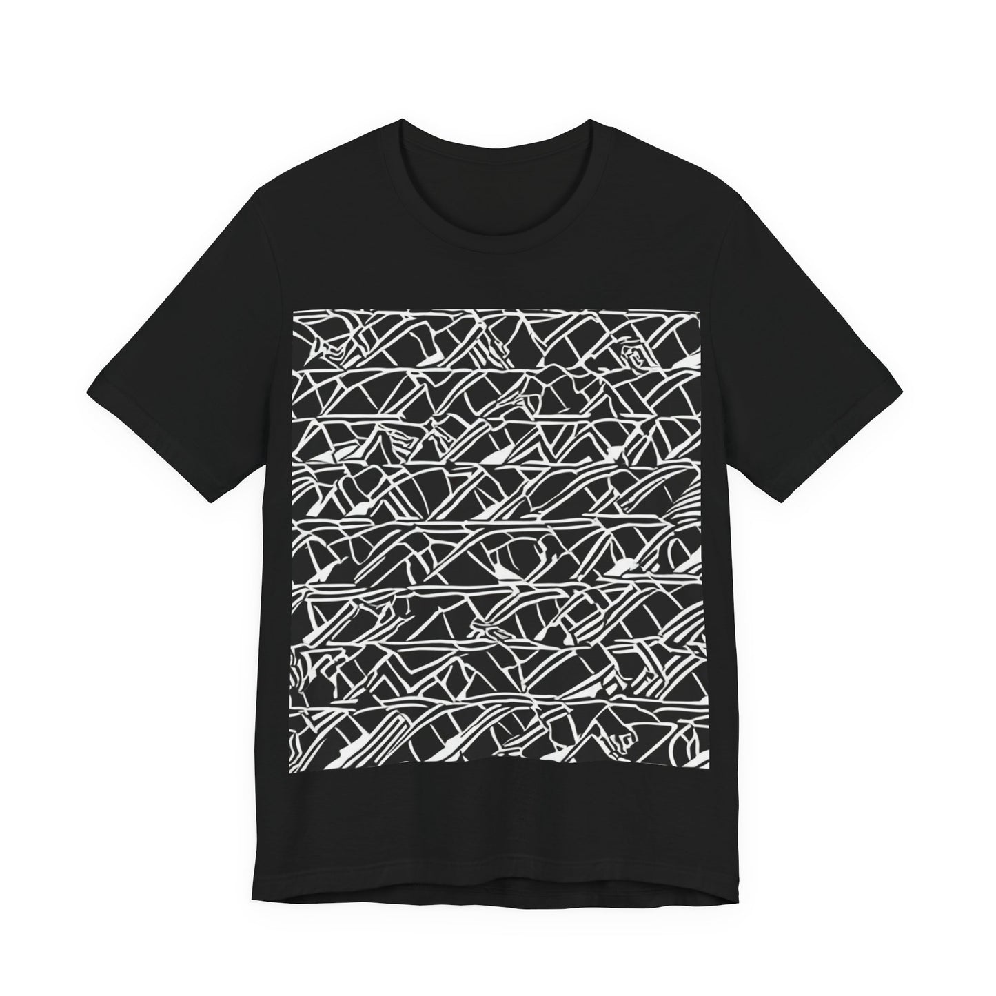 boostlete-boost-mode-pattern-stair-steps-athletic-0311 — Unisex Jersey Short Sleeve (B+C 3001)