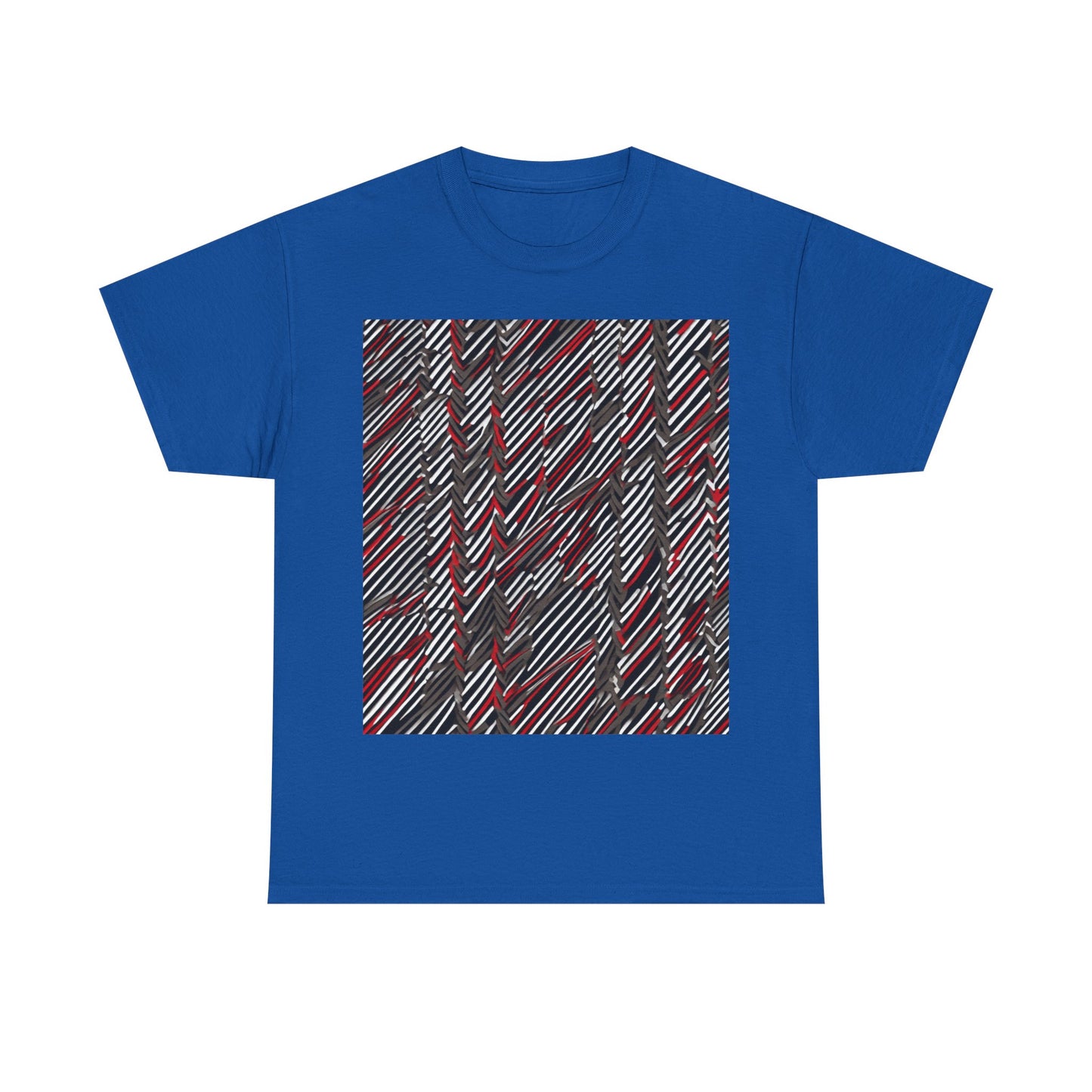 boostlete-field-day-pattern-diagonal-paper-0287 — Unisex Heavy Cotton Tee (Gildan 5000)