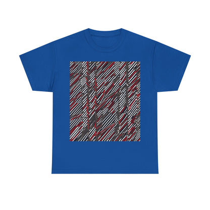 boostlete-field-day-pattern-diagonal-paper-0287 — Unisex Heavy Cotton Tee (Gildan 5000)