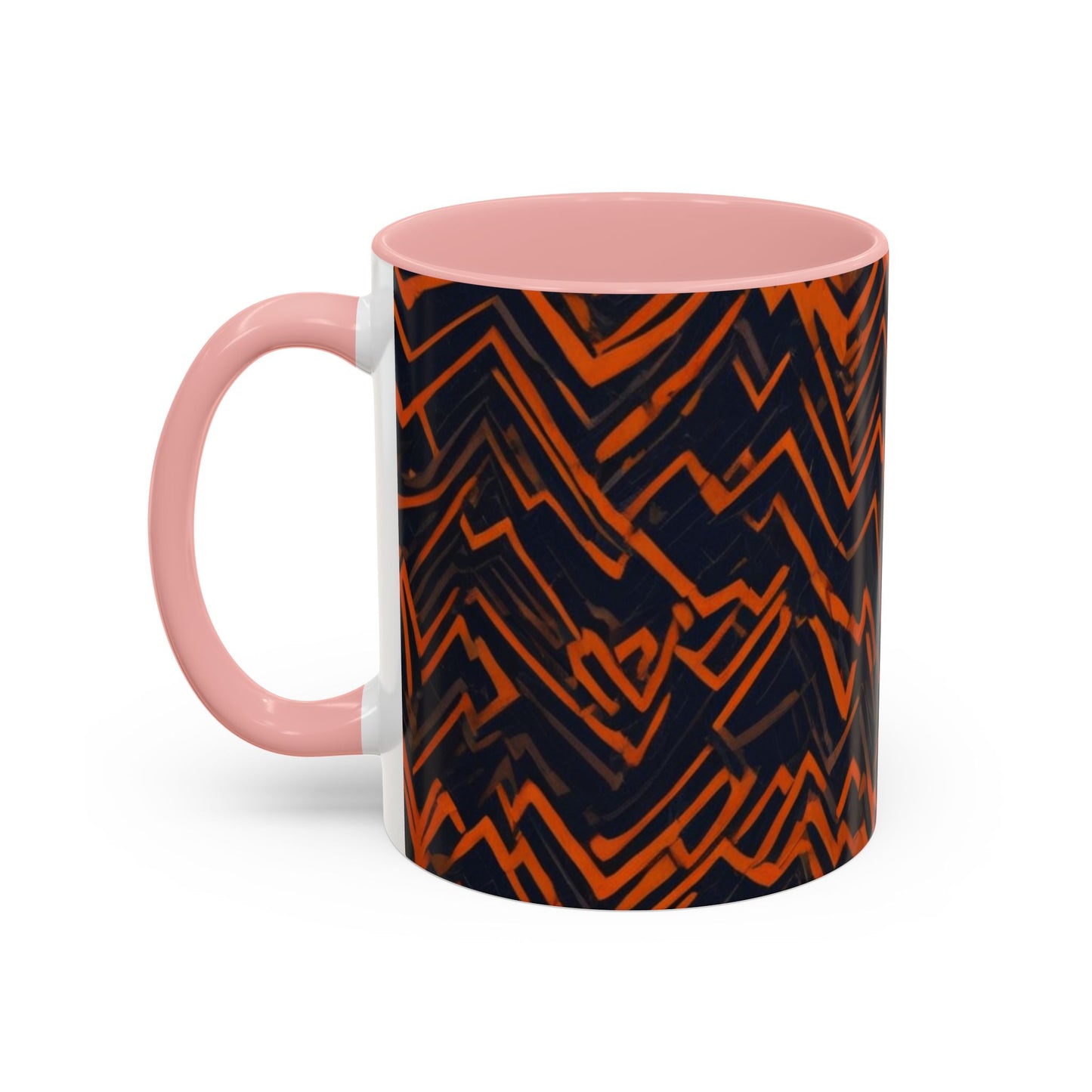 boostlete-rise-grind-pattern-ekg-modern-0155 — Accent Mug 11oz/15oz