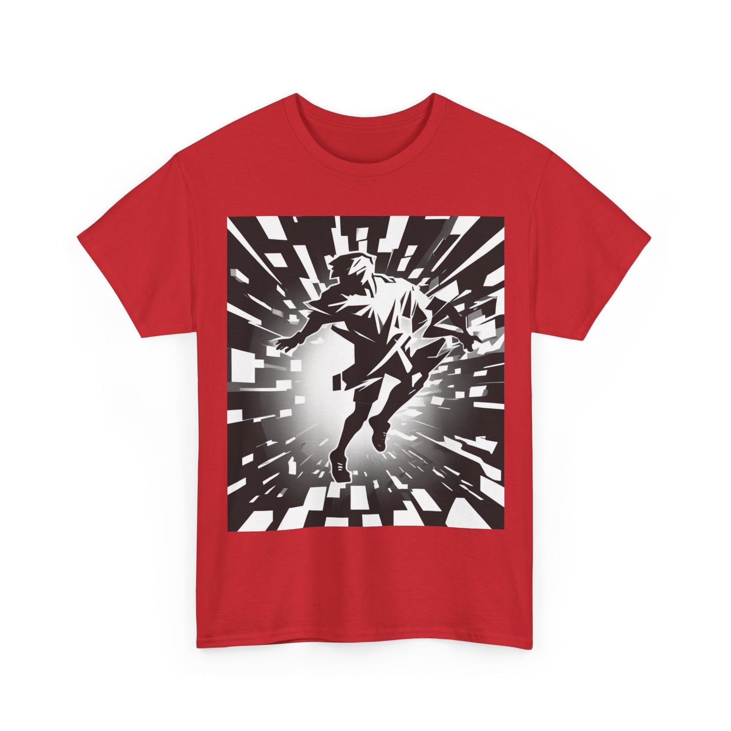 boostlete-am-crew-scene-sprinter-high-modern-0312 — Unisex Heavy Cotton Tee (Gildan 5000)