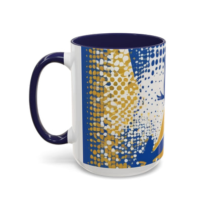 boostlete-field-day-icon-swimmer-halftone-paper-0246 — Accent Mug 11oz/15oz