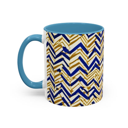 boostlete-boost-mode-pattern-ekg-line-art-0091 — Accent Mug 11oz/15oz