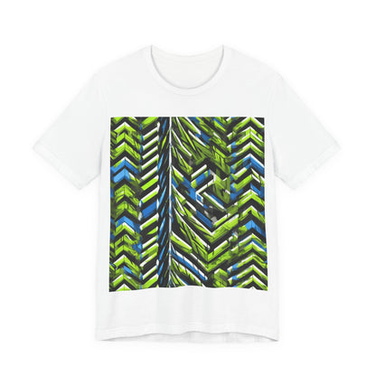 boostlete-rise-grind-pattern-chevron-isometric-0195 — Unisex Jersey Short Sleeve (B+C 3001)