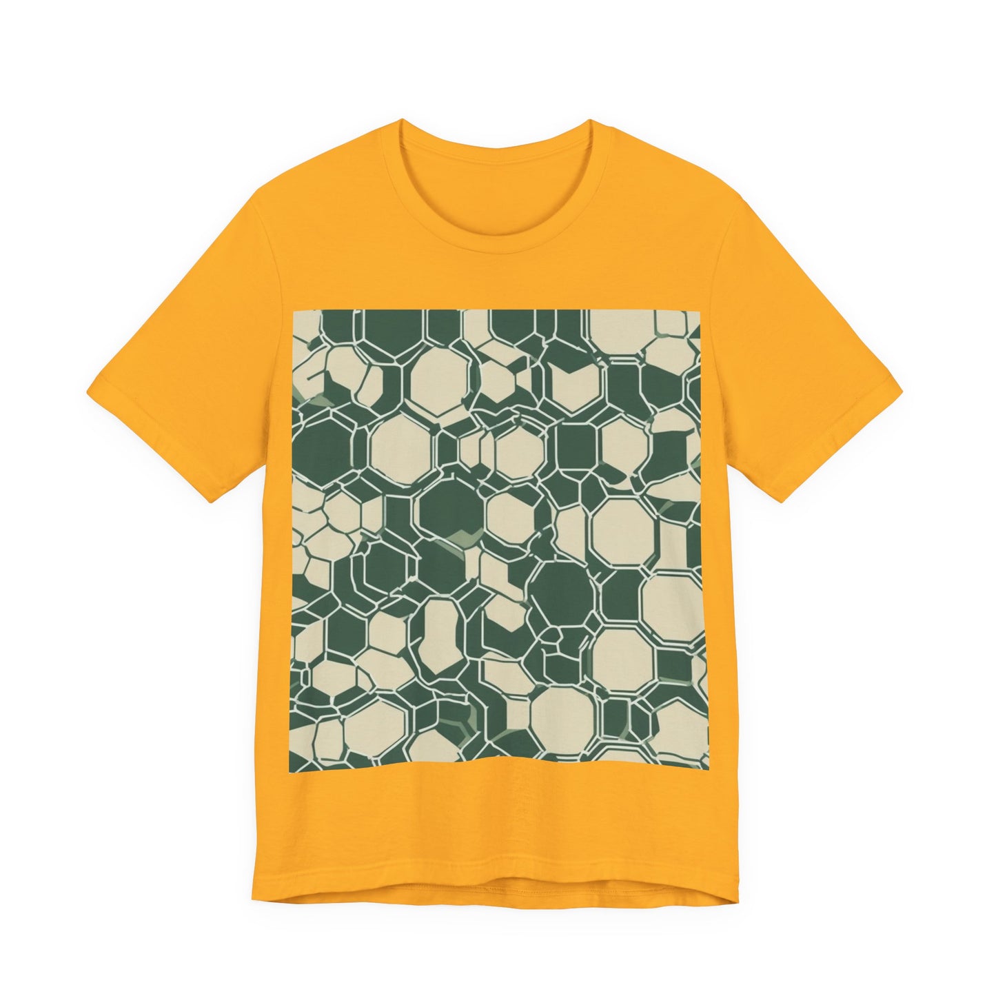 boostlete-iron-intent-pattern-hex-blueprint-0271 — Unisex Jersey Short Sleeve (B+C 3001)