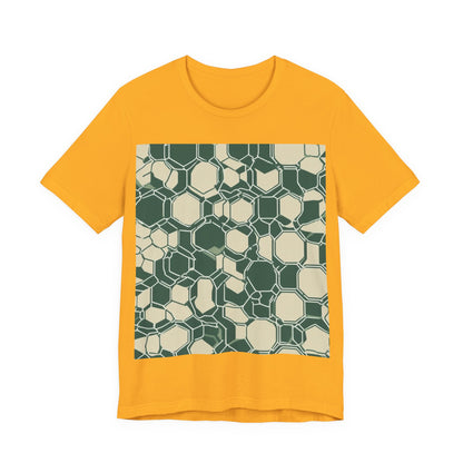boostlete-iron-intent-pattern-hex-blueprint-0271 — Unisex Jersey Short Sleeve (B+C 3001)