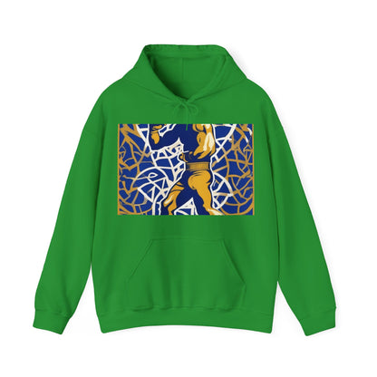 boostlete-field-day-scene-boxer-offset-paper-0776 — Unisex Heavy Blend Hoodie (G18500)