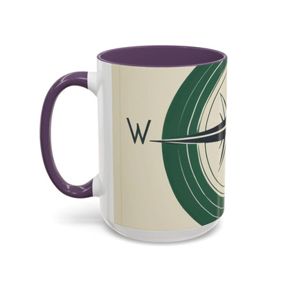 boostlete-iron-intent-icon-compass-soft-blueprint-0614 — Accent Mug 11/15oz