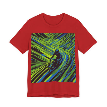 boostlete-am-crew-scene-cyclist-speed-isometric-0064 — Unisex Jersey Short Sleeve (B+C 3001)