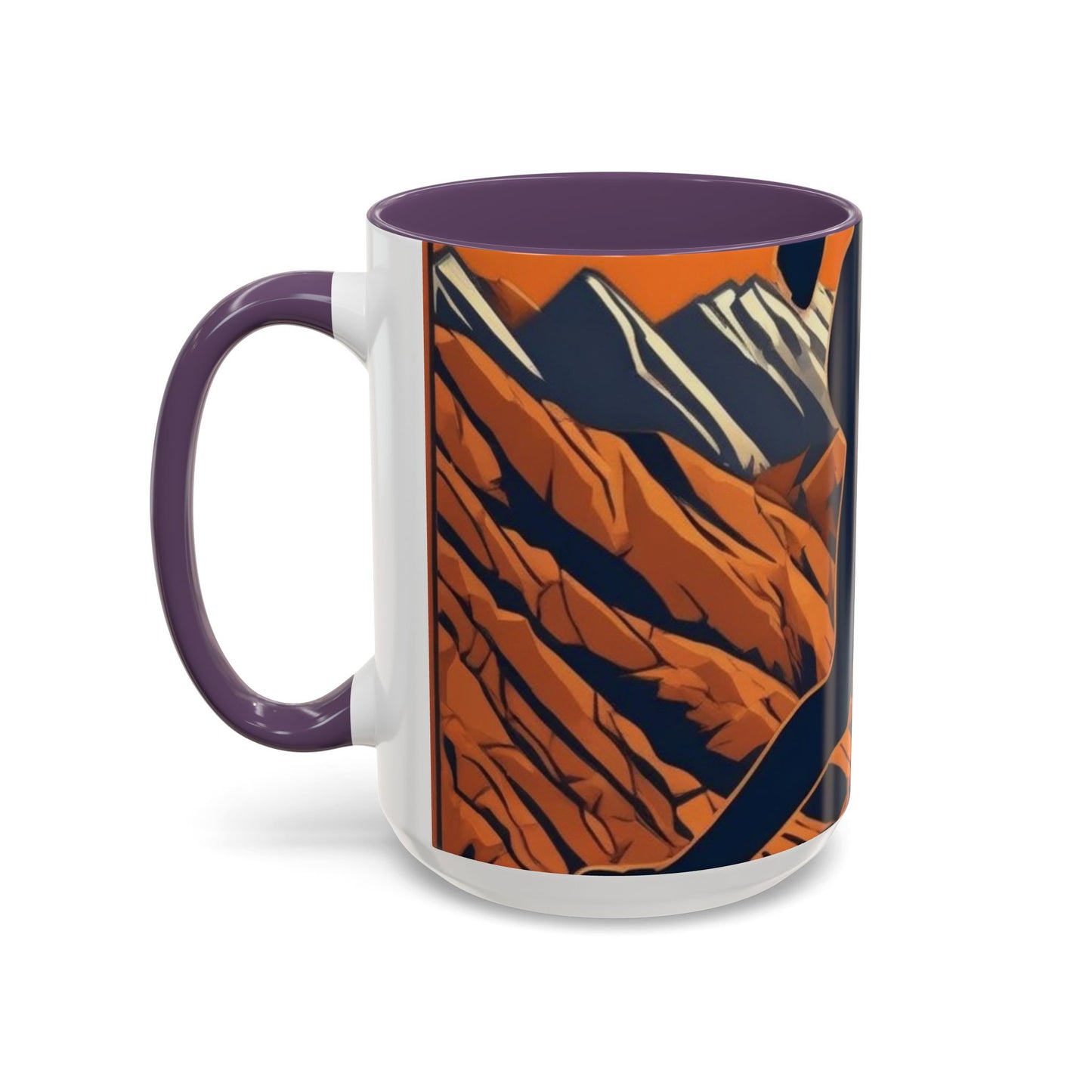 boostlete-iron-intent-scene-trail-3d-retro-0764 — Accent Mug 11/15oz