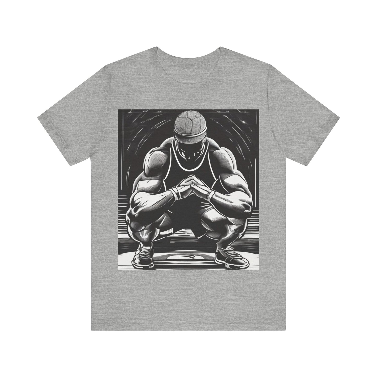 boostlete-pr-season-scene-athlete-outline-athletic-0144 — Unisex Jersey Short Sleeve (B+C 3001)