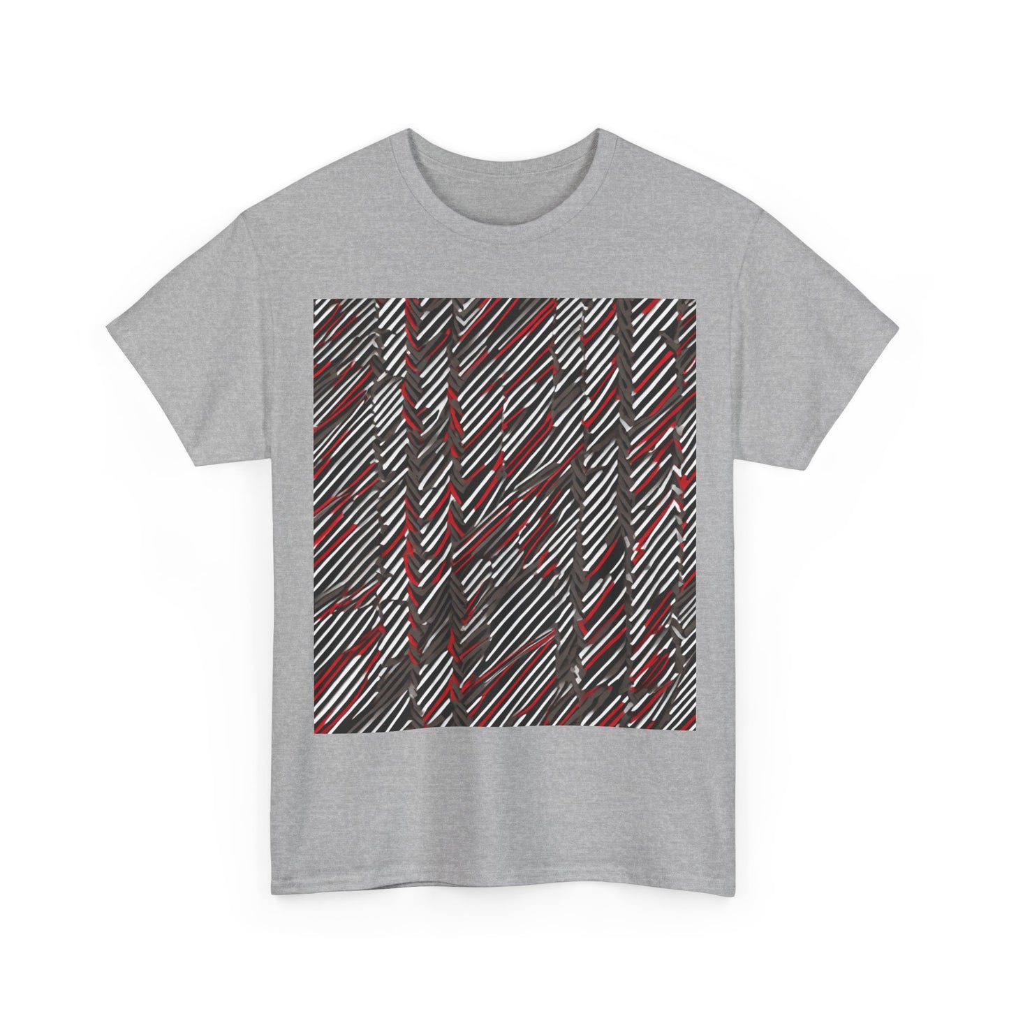 boostlete-field-day-pattern-diagonal-paper-0287 — Unisex Heavy Cotton Tee (Gildan 5000)